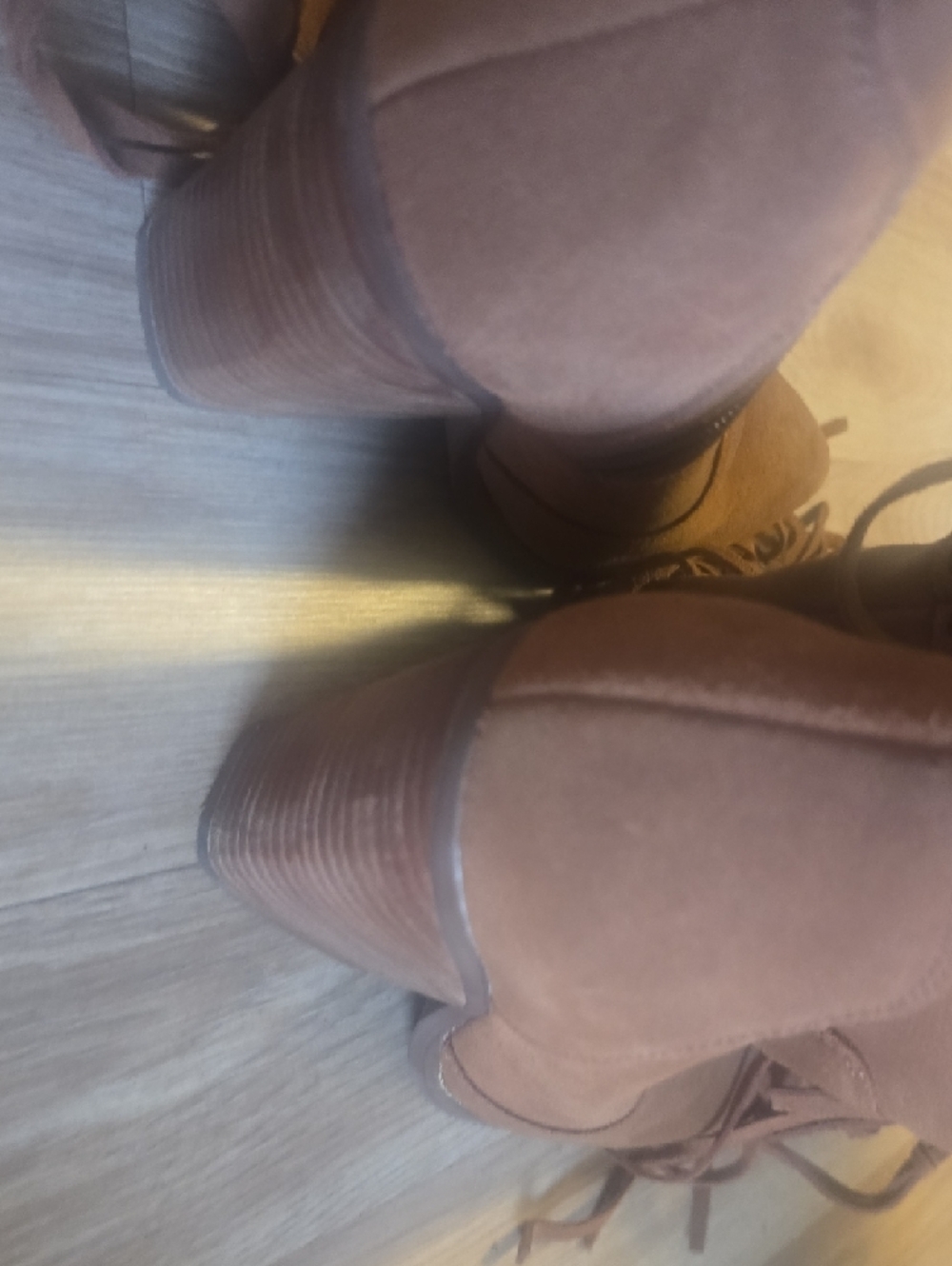 dingo Brown Over-the-Knee Fringe Boots - Picture 4 of 4